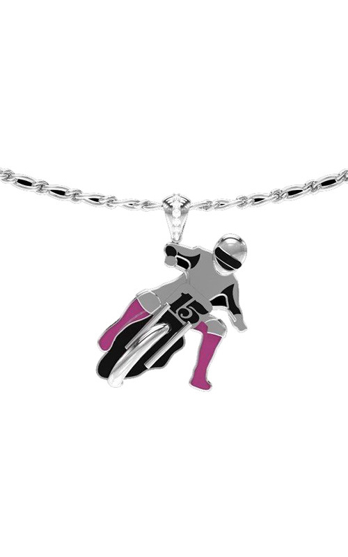 Racer Series Racing Photo Pendant