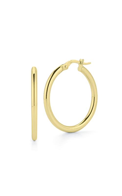 Roberto Coin Perfect Gold Hoops Earrings 556025AYER00