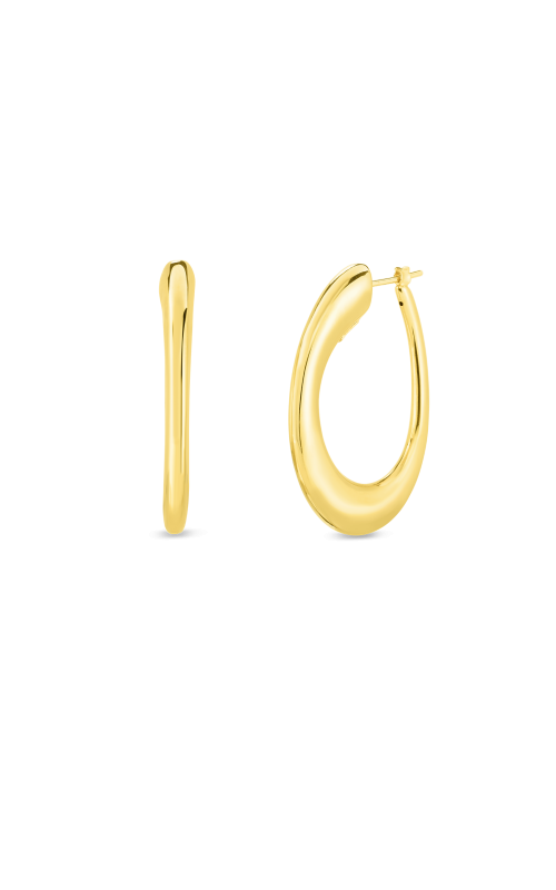 Roberto Coin 18K Yellow Gold Hoop Earrings 6740582AYER0